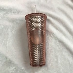 Starbucks rose gold tumbler